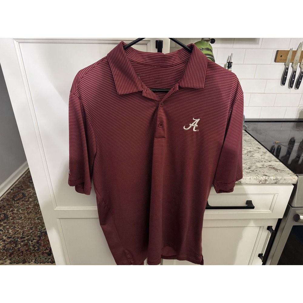 Alabama Crimson Tide Antigua Esteem Golf Shirt XL